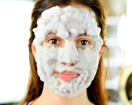 Кислородно-пузырьковая маска для лица